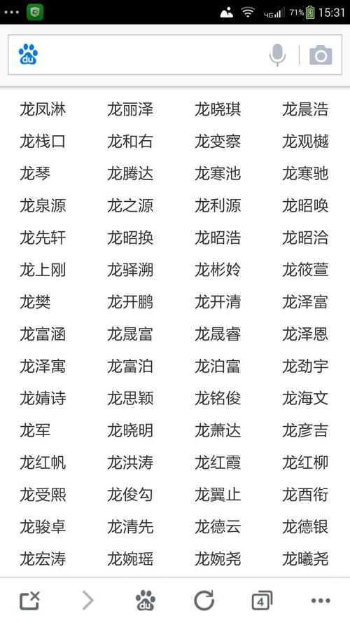 龙的四个字霸气的名字大全男孩名字 推荐带龙字的霸气名字