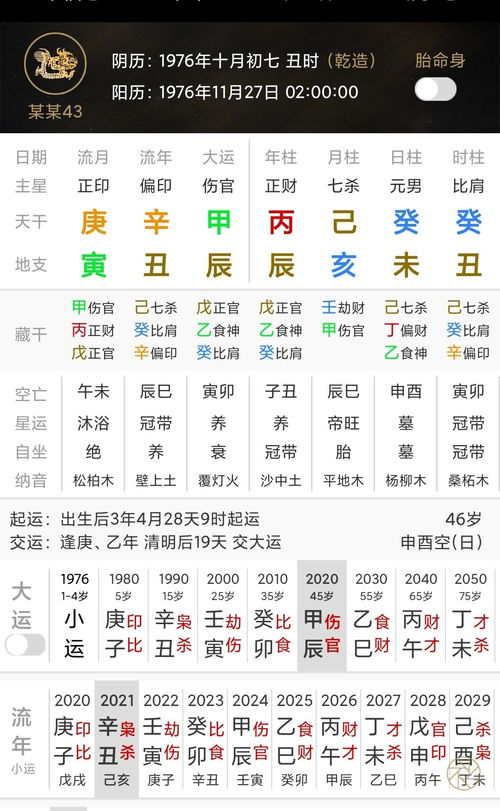 八字天干伤官正财