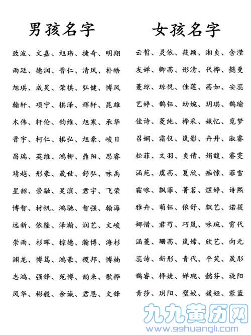 男孩名字好听单字 单字100分的名字男孩