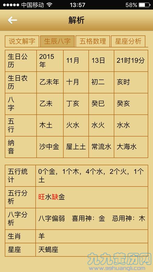 宝宝测八字五行缺什么属性 怎么看宝宝五行什么命